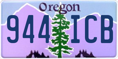 OR license plate 944ICB
