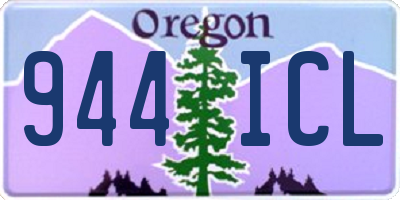 OR license plate 944ICL