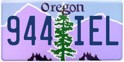 OR license plate 944IEL