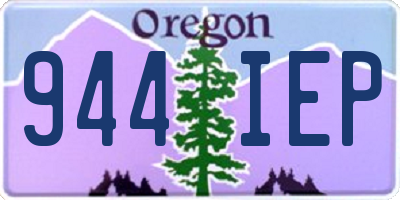 OR license plate 944IEP