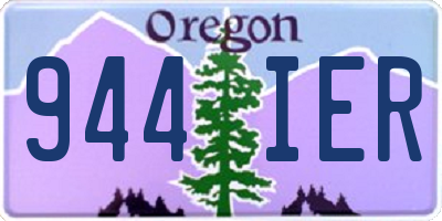 OR license plate 944IER