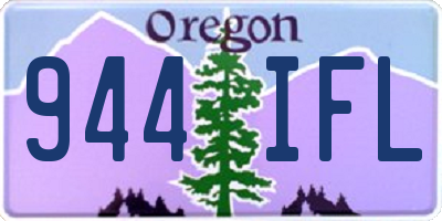 OR license plate 944IFL