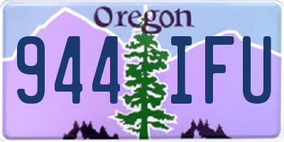 OR license plate 944IFU