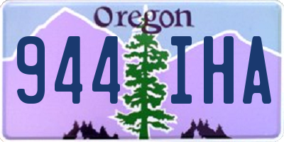 OR license plate 944IHA
