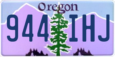 OR license plate 944IHJ