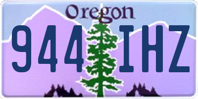 OR license plate 944IHZ