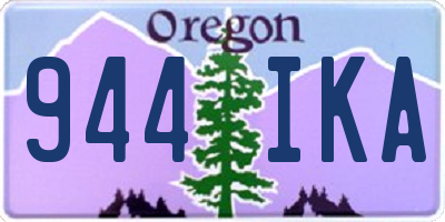 OR license plate 944IKA
