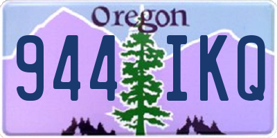 OR license plate 944IKQ