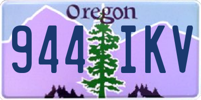 OR license plate 944IKV
