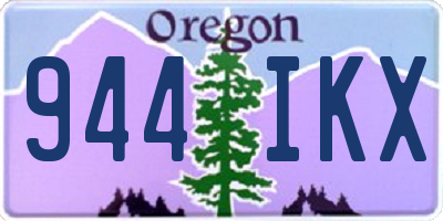 OR license plate 944IKX