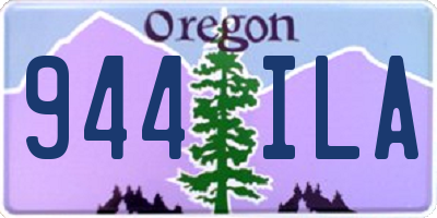 OR license plate 944ILA