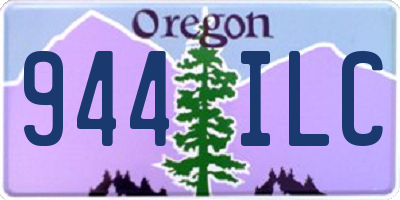 OR license plate 944ILC