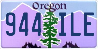 OR license plate 944ILE