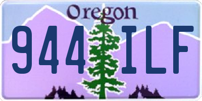 OR license plate 944ILF