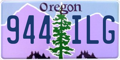 OR license plate 944ILG