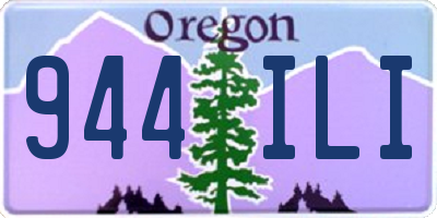 OR license plate 944ILI