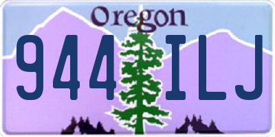 OR license plate 944ILJ