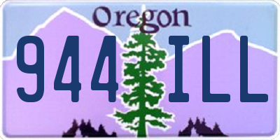 OR license plate 944ILL