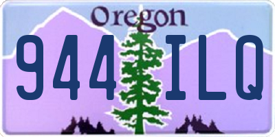 OR license plate 944ILQ