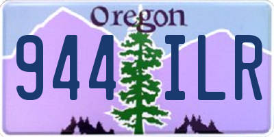 OR license plate 944ILR