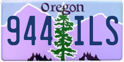 OR license plate 944ILS