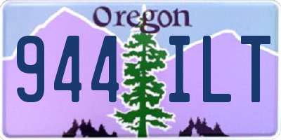 OR license plate 944ILT