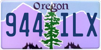 OR license plate 944ILX