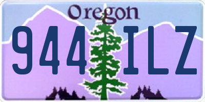 OR license plate 944ILZ