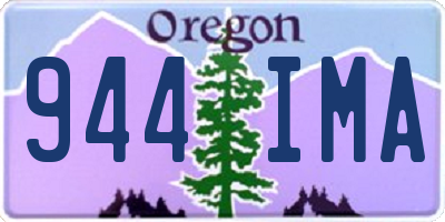 OR license plate 944IMA