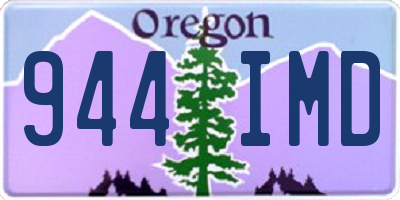 OR license plate 944IMD