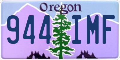 OR license plate 944IMF