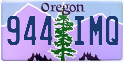OR license plate 944IMQ