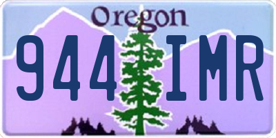 OR license plate 944IMR