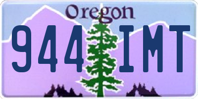 OR license plate 944IMT