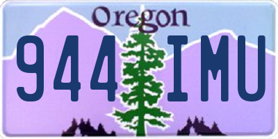 OR license plate 944IMU