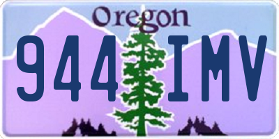 OR license plate 944IMV