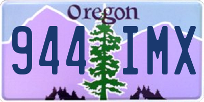OR license plate 944IMX