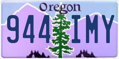 OR license plate 944IMY