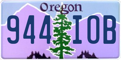 OR license plate 944IOB