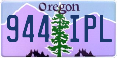 OR license plate 944IPL