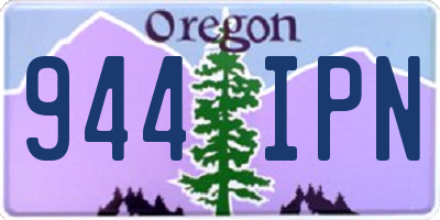 OR license plate 944IPN