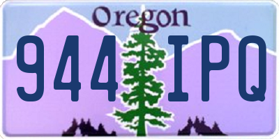 OR license plate 944IPQ