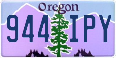 OR license plate 944IPY