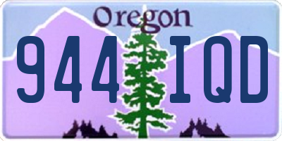 OR license plate 944IQD
