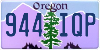 OR license plate 944IQP