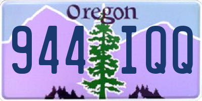 OR license plate 944IQQ