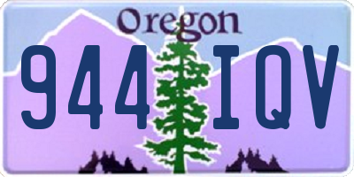 OR license plate 944IQV