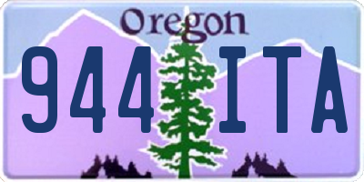 OR license plate 944ITA