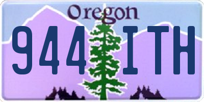 OR license plate 944ITH