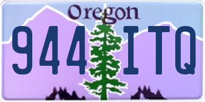 OR license plate 944ITQ